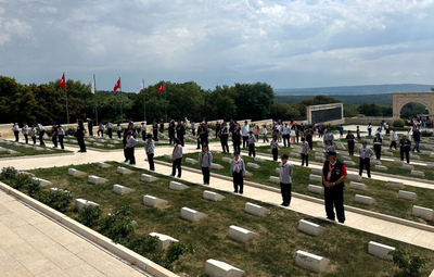 TEPEBAŞI'NIN MİNİK İZCİLERİ 57'NCİ ALAY'IN İZİNDEN YÜRÜDÜ